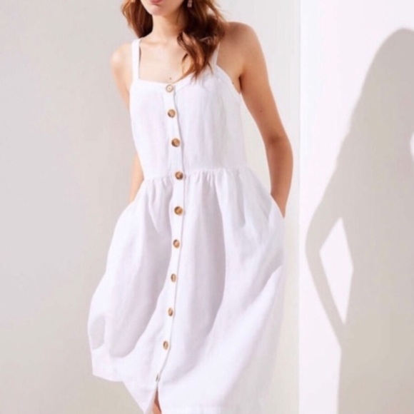 LOFT Dresses & Skirts - LOFT Button Down Flare Dress